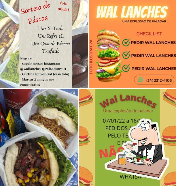 Platos en Wal Lanches