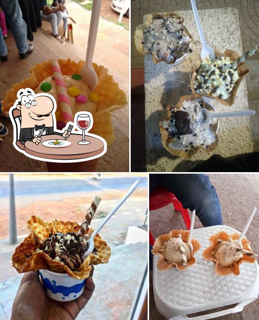 Ice cream at Iceberg Organic Icecreams