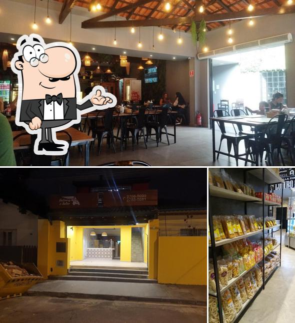 Veja imagens do interior do A Senhora Pizza Guarulhos