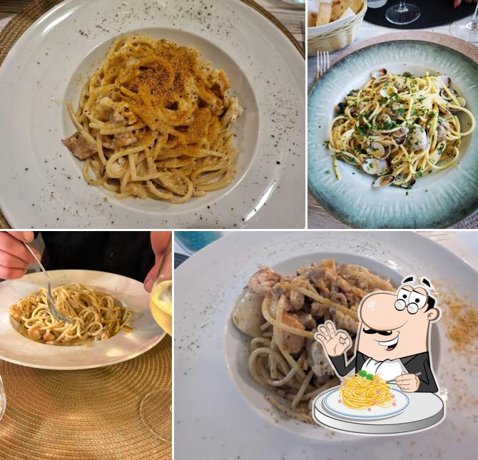 Spaghetti alla carbonara al Ossi di Seppia