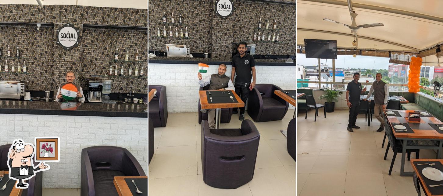 Check out how The Social Restro Cafe Music looks inside