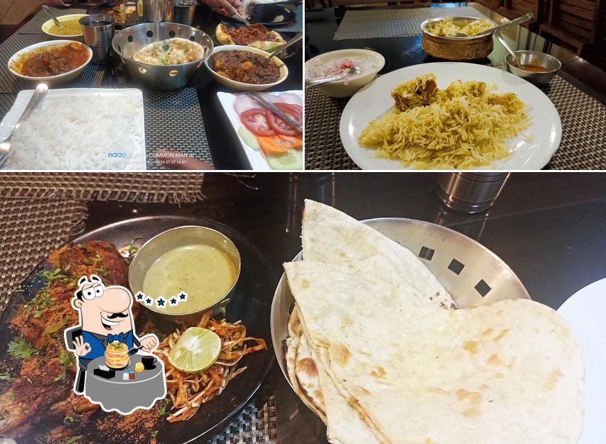 Food at The Punjabi Restaurant