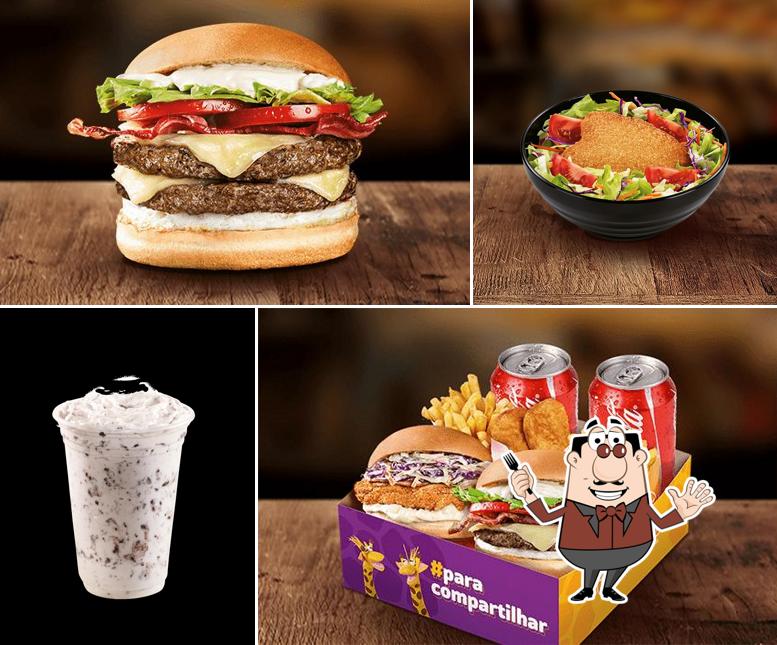 Comida em Giraffas Shopping Itaguaçu