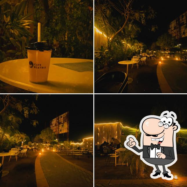 The interior of Cafe Beatrix