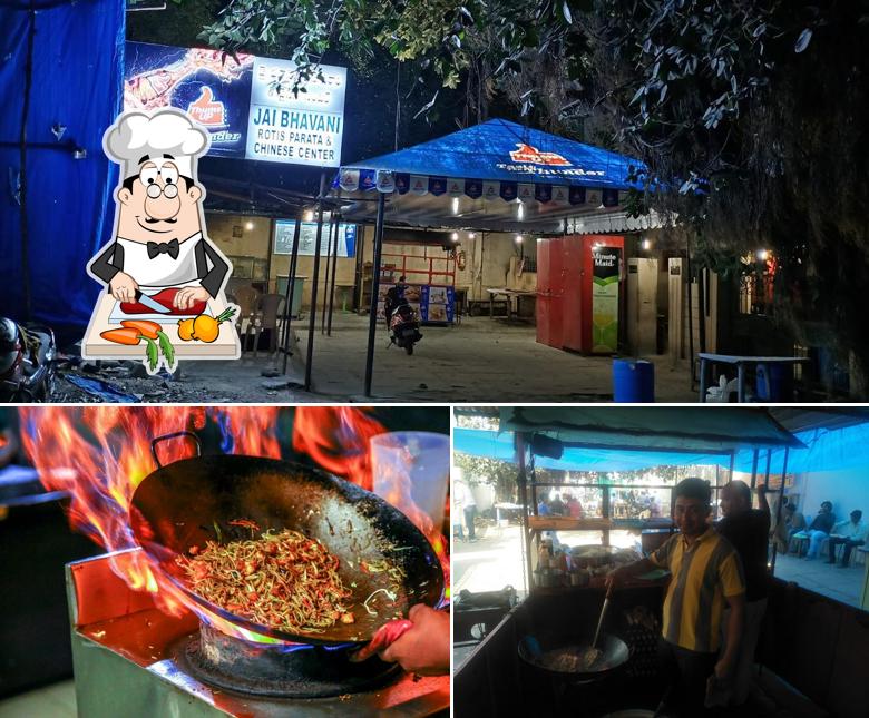 Bibimbap at Jai Bhawani roti, Paratha and Chinese center