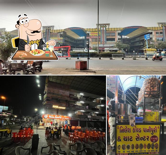 The image of food and exterior at New Janta Ice Cream