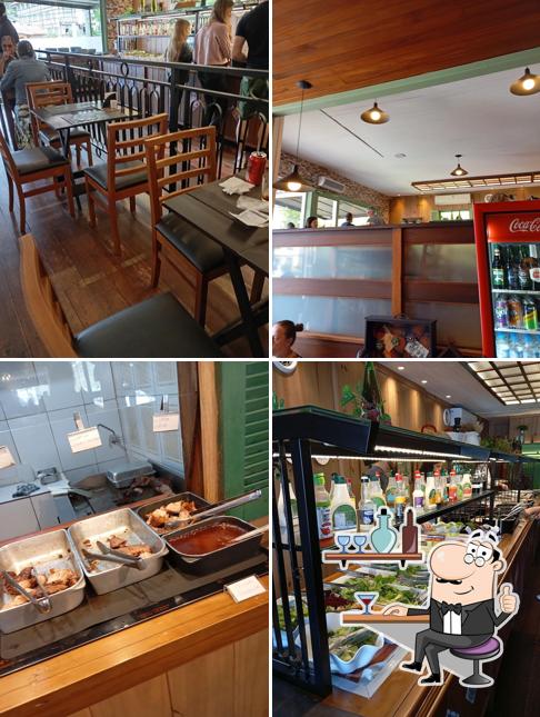 Sente em uma das mesas no Restaurante Sabor da Nonna - Buffet em Gramado