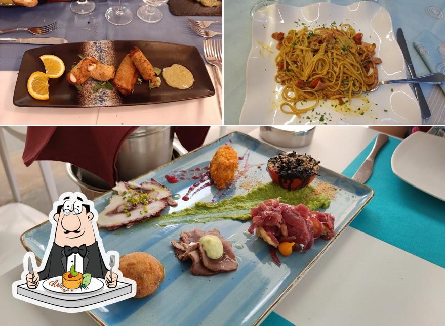 Platti al Trattoria Pescheria Azzurra