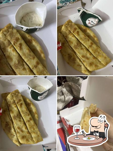 Food at La Pino'z Pizza