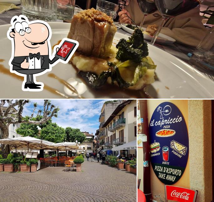 La immagine di esterno e cibo da Pizzeria Il Capriccio