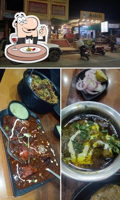 Habibi Non veg & Veg family restaurant is distinguished by food and exterior