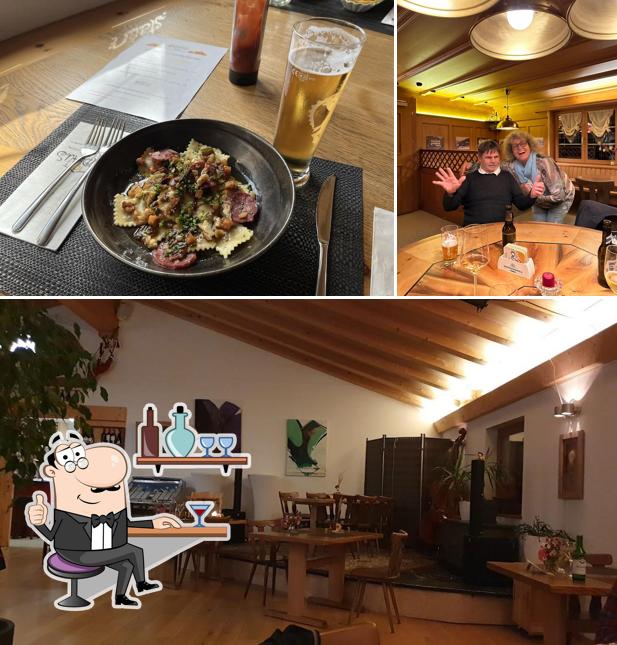 Dai un'occhiata agli interni di Landhuus Jenaz