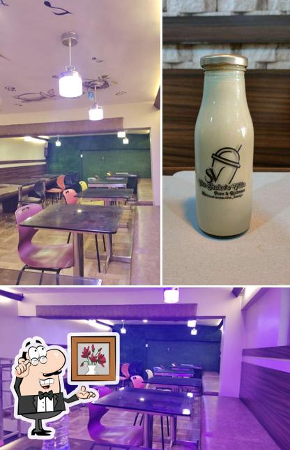 The interior of The Shake Villa