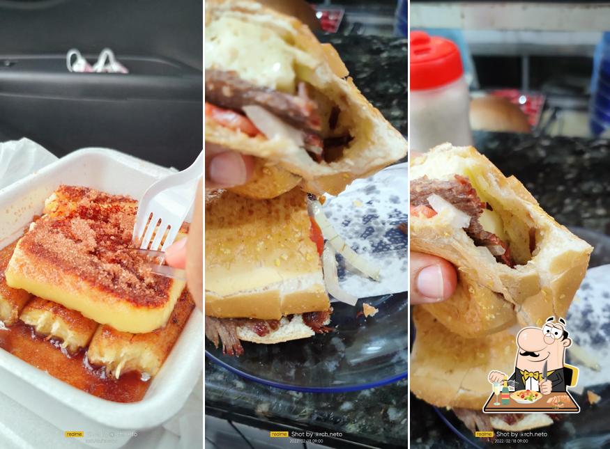 Platos en Henrique Lanches