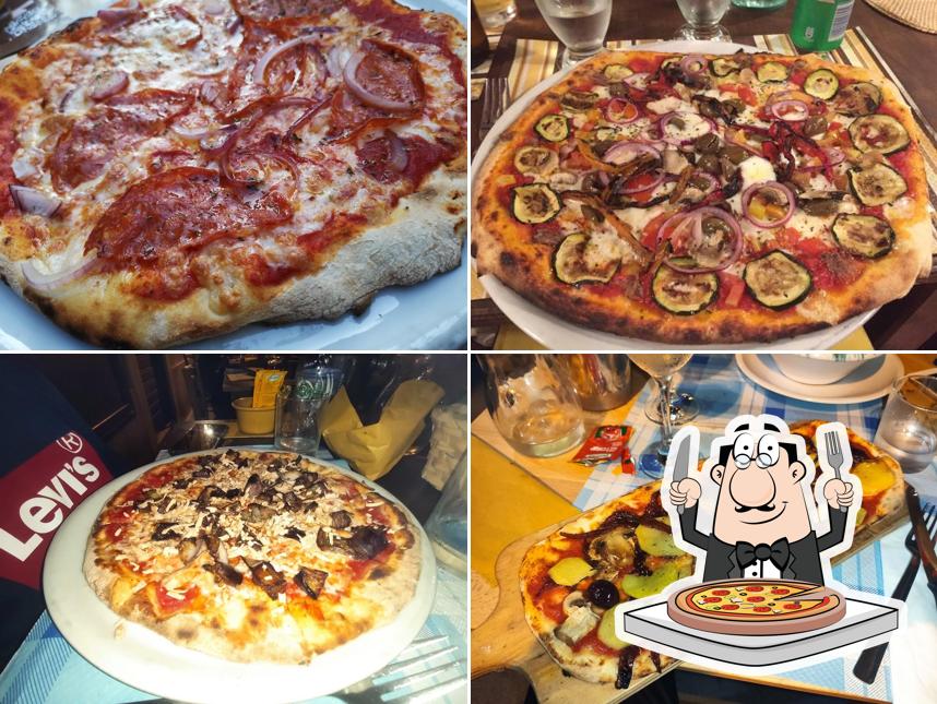 Prenditi tra le molte varianti di pizza