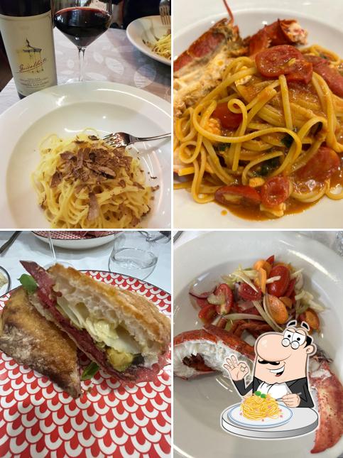 Spaghetti alla carbonara al L'Incontro