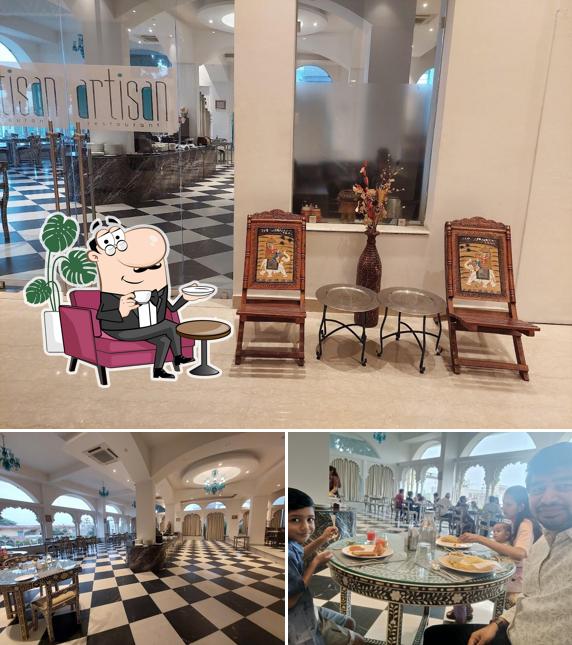 The interior of ARTISAN RESTAURANT