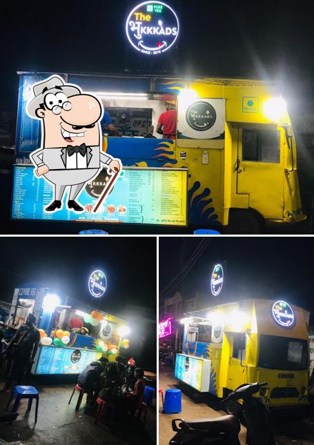 The exterior of BHUKKKAD "The Original Food Truck"