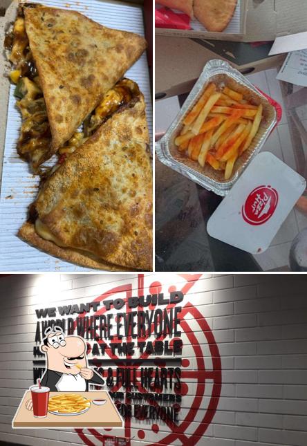 French fries at Pizza Hut Hirabaug, Pune