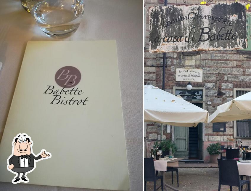 Gli interni di Ristorante & Champagnerie A Casa Di Babette