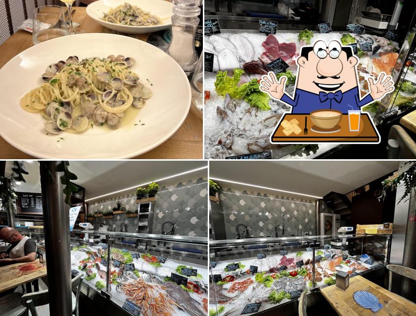 Platti al Adriatica Pescheria con Cucina