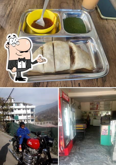 The interior of Kishan Cafe