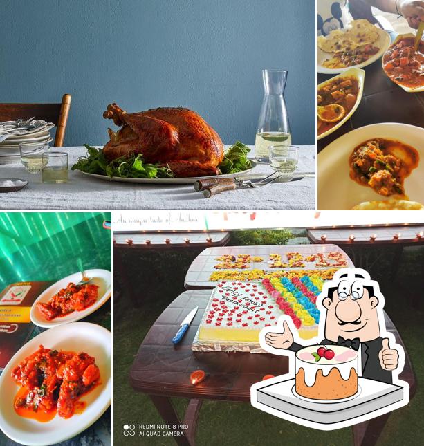 Carrot cake at Spicy Family Restaurant