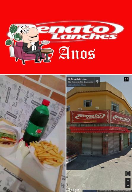 O interior do Renato Lanches