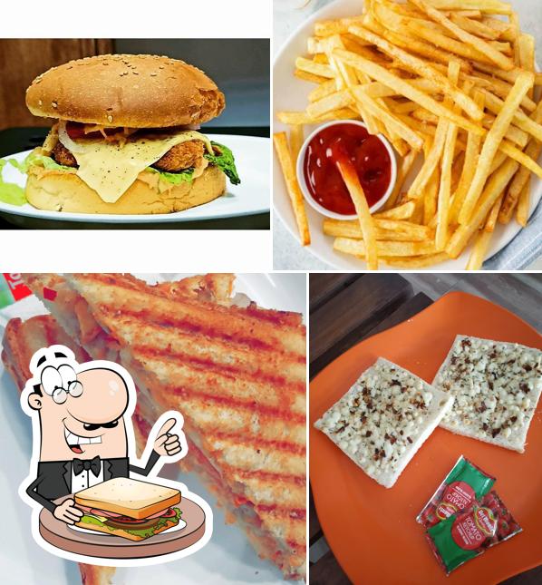 Grilled cheese sandwich at Hangouts JNTU
