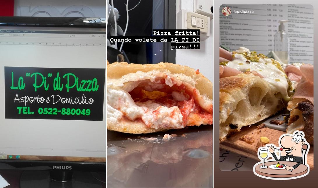 Platti al La "Pi" di Pizza