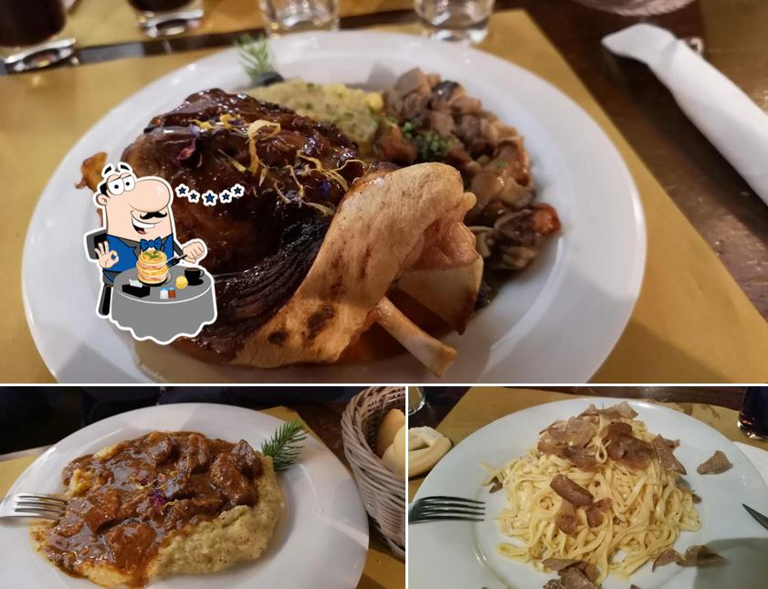 Platti al Osteria La Montanara