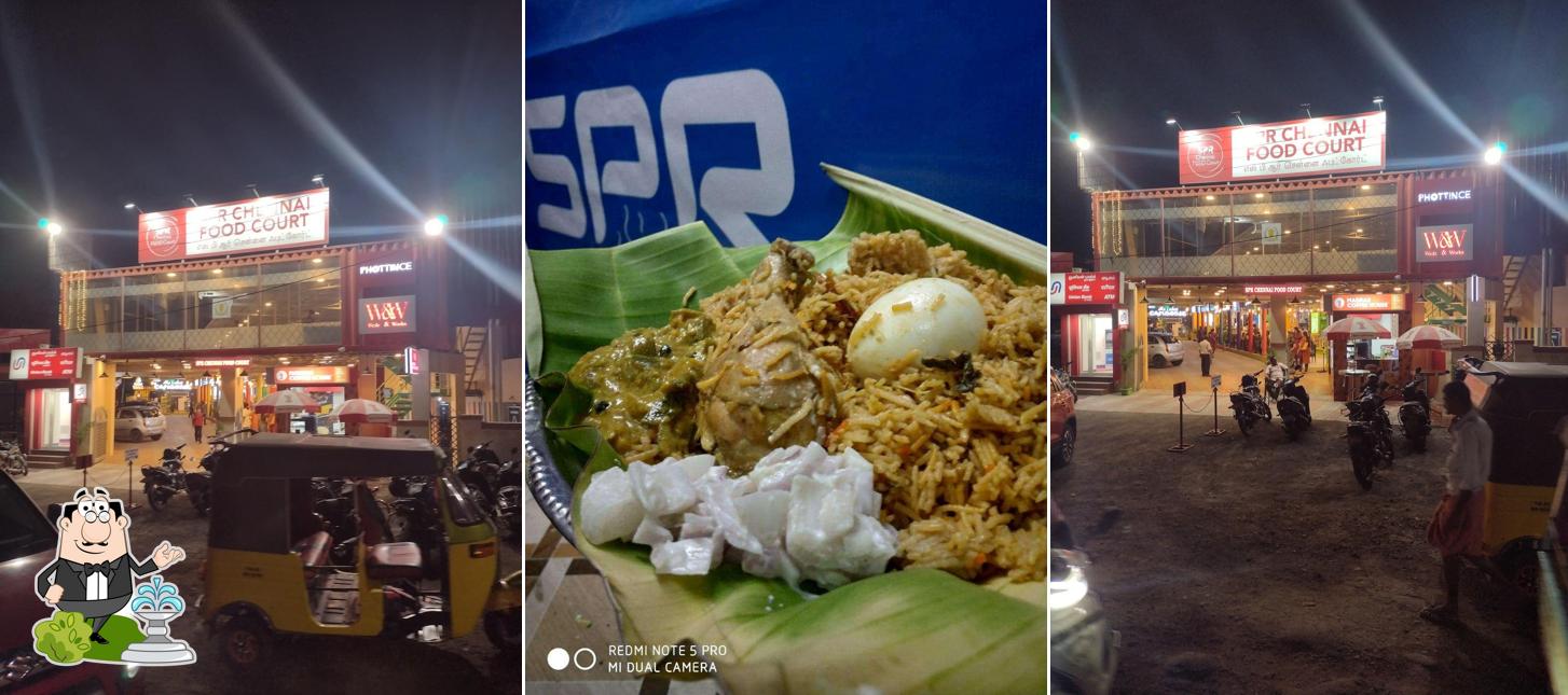 The exterior of SPR Food Court