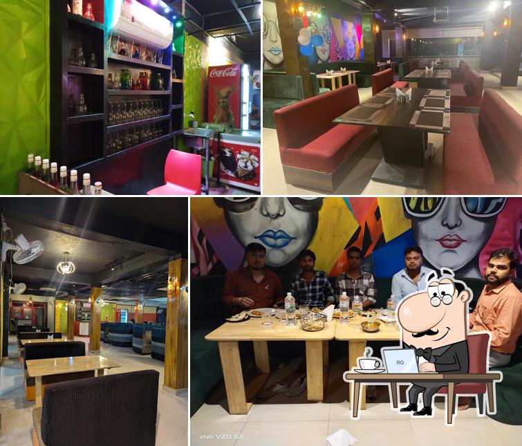 Check out how The Halt Restaurant by Kshirsagar looks inside