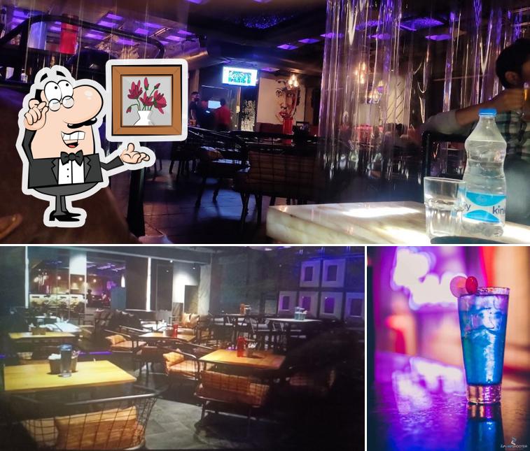 The interior of Amigos