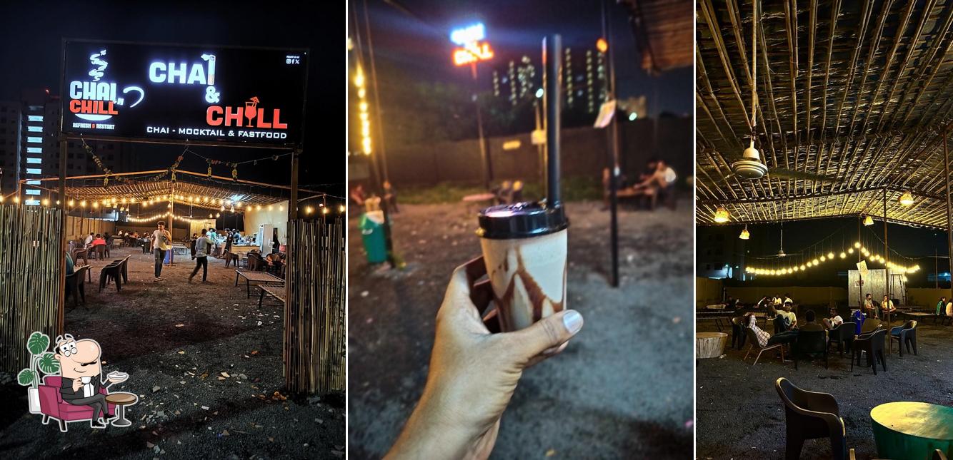 The interior of Chai & chill