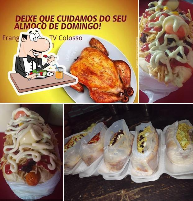 Comida em Hot Dog da Dindinha