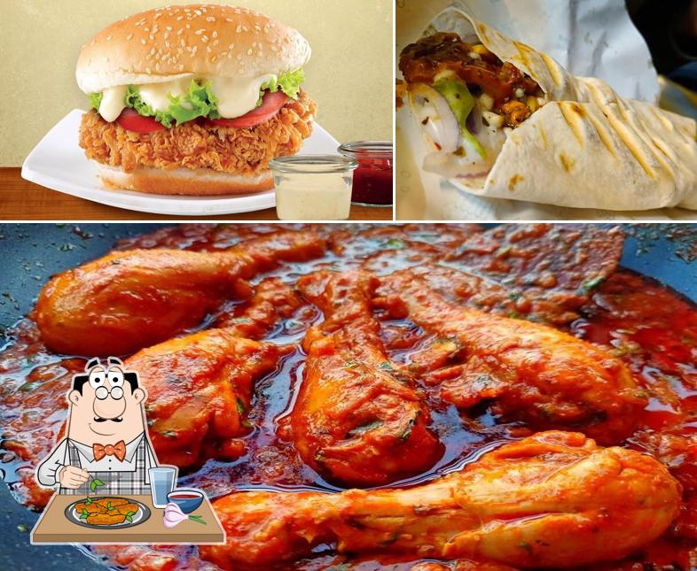 Chicken wings at Kitchen Flake