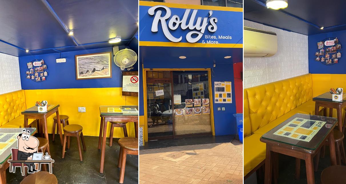 The interior of Rolly's