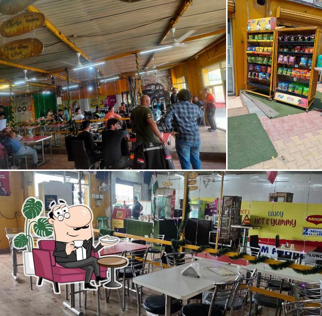 The interior of SAM FOODS