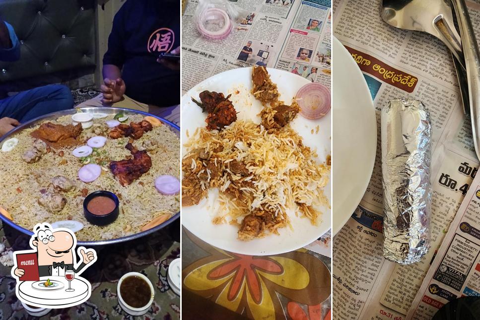 Meals at Habibi cafe Mandi restaurant