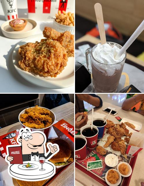 Chocolate mousse at KFC