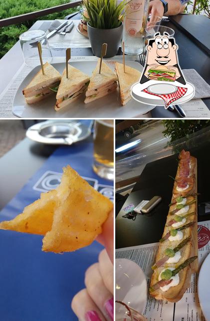 Club sandwich al Cheers/racketbar