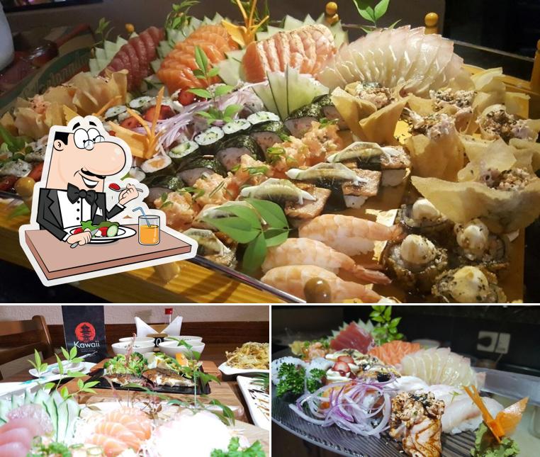 Platos en Kawaii Sushi Lounge