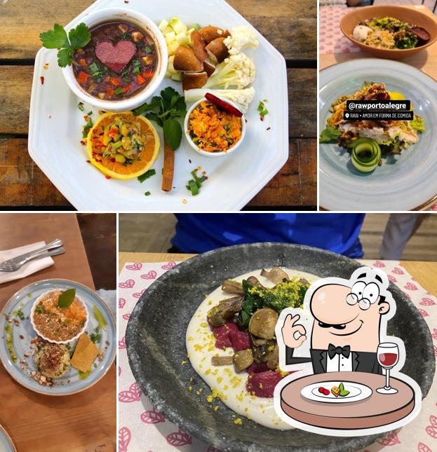 Comida em Raw Porto Alegre