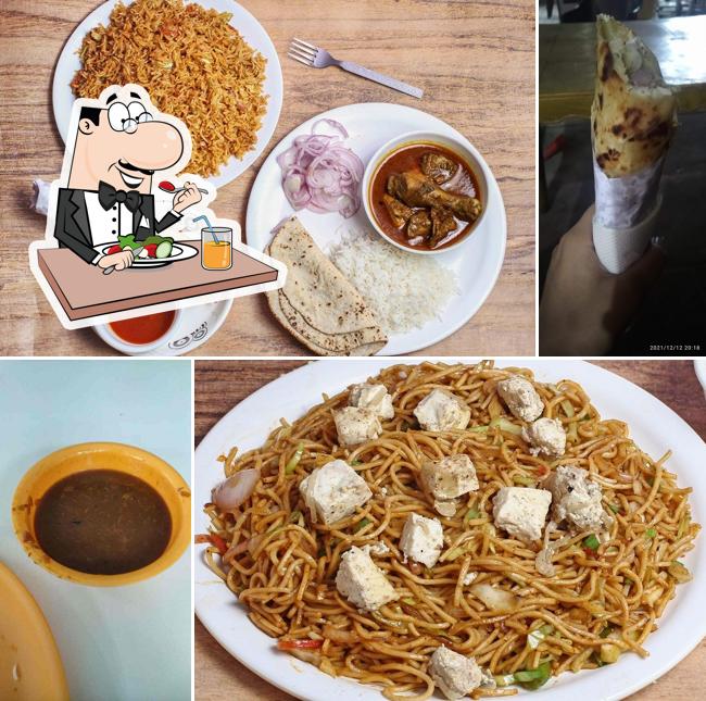 Food at Tawa Garam Kathi Roll