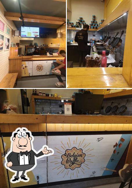 Check out how The Belgian Waffle Co looks inside