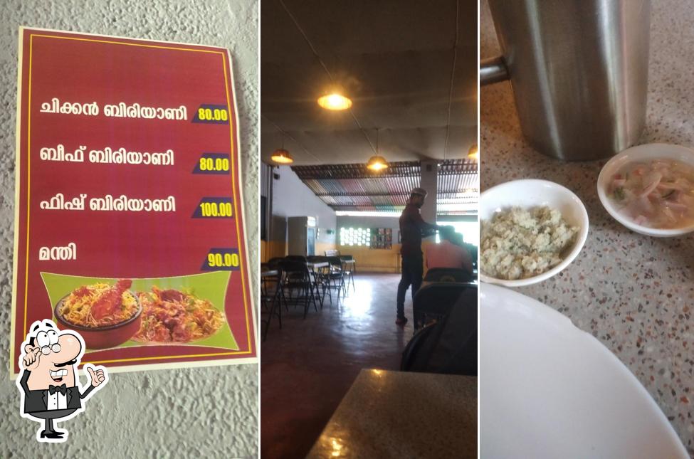 The interior of Emmachi Biriyani