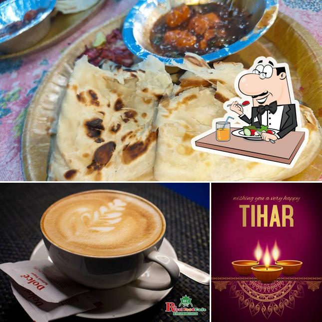 The restaurant's food and beverage