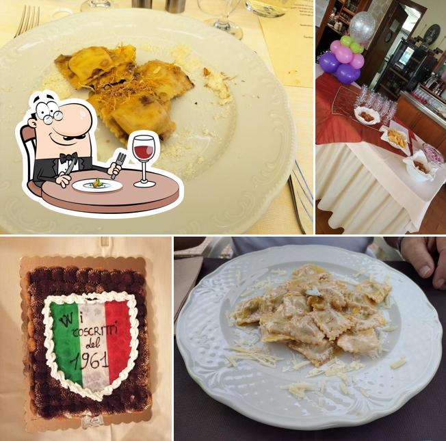 Cibo al Ristorante Madonna Della Neve