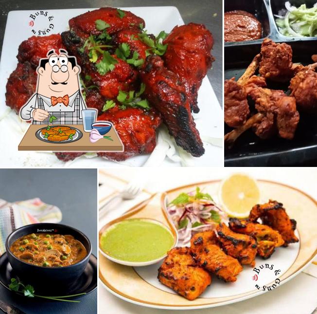 Chicken wings at BUNS & GUNS AWAS VIKAS